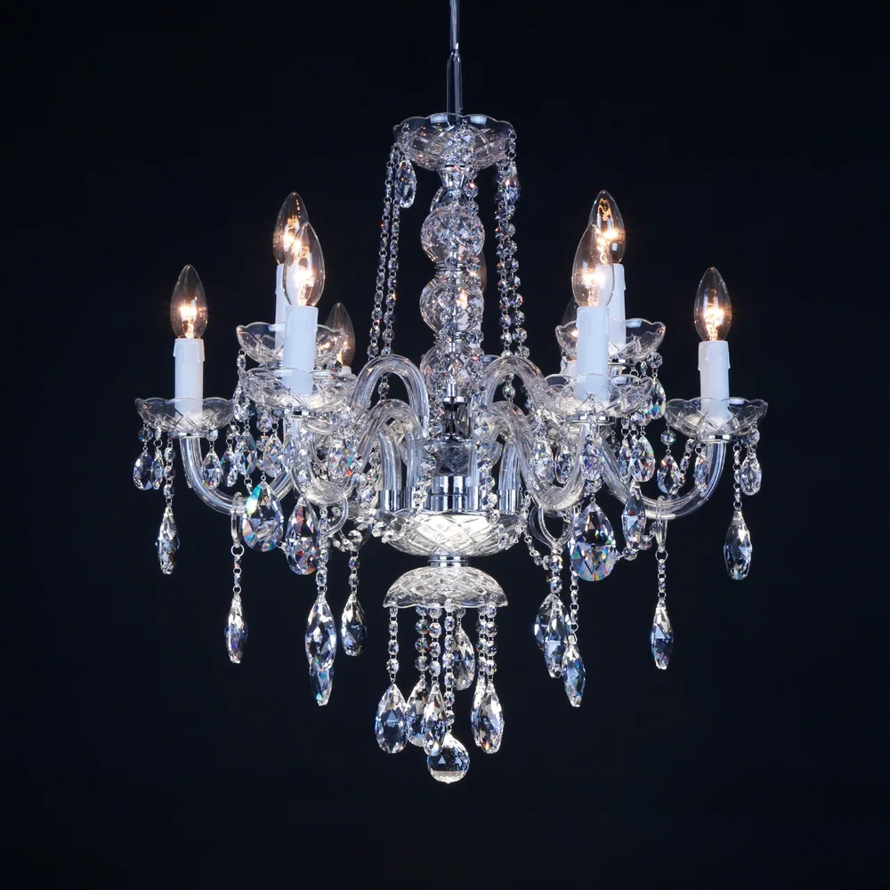 VERRE BRANCHE 9LIGHT 샹들리에
