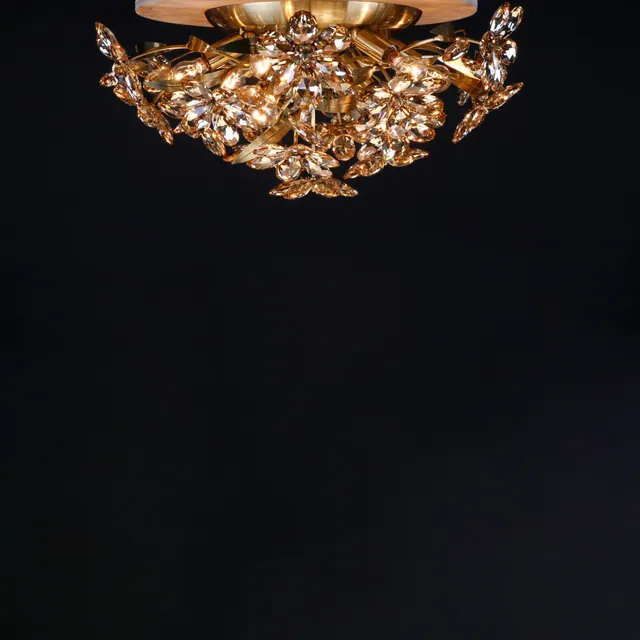 FLOWER CEILING 500 BRONZE